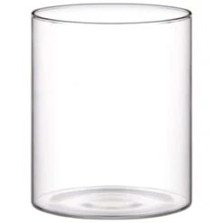 B&M Small Glass Jar With Acacia Wood Lid -Coathr Shop 394439 small glass canister with acacia wood 3