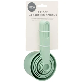 Measuring Spoons 8pk - Mint 3 Measuring Spoons 8pk - Mint