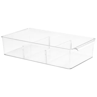 B&M Divided Fridge Storage Tray - 36.5 X 20.3 X 8.5cm 3 B&M Divided Fridge Storage Tray - 36.5 X 20.3 X 8.5cm