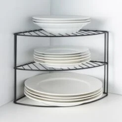 B&M Corner Plate Rack -Coathr Shop 394550 corner plate rack