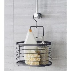 B&M Hanging Bathroom Caddy - Grey -Coathr Shop 394578 hanging caddy grey