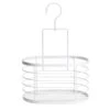 B&M Hanging Bathroom Caddy - White -Coathr Shop 394579 hanging caddy white 3