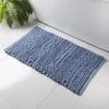 Retreat Knitted Bath Mat 50 X 80cm - Blue -Coathr Shop 394657 retreat knitted bathmat blue