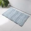 Retreat Knitted Bath Mat 50 X 80cm - Light Blue -Coathr Shop 394659 retreat knitted bathmat light blue