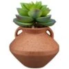 B&M Small Succulent Vase - Orange 2 B&M Small Succulent Vase - Orange -Coathr Shop 394662 small vase succulent orange