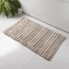 Retreat Knitted Bath Mat 50 X 80cm - Biscuit -Coathr Shop 394677 retreat knitted bathmat biscuit