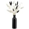 B&M Black Bottle With Dried Glass -Coathr Shop 394706 black bottle with dried grass