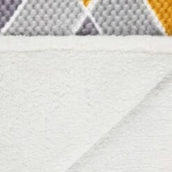 B&M Simply Geo Waffle Throw - Ochre 10 B&M Simply Geo Waffle Throw - Ochre -Coathr Shop 394916 simply geo waffle throw ochre 4