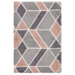 Simply Geo Blush Waffle Throw -Coathr Shop 394918 simply geo blush waffle throw 3