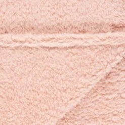 B&M Simply Two Tone Teddy Throw - Blush -Coathr Shop 394927 simply plain teddy throw blush 3