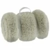 B&M Simply Teddy Sage Rolled Throw -Coathr Shop 394930 teddy throw sage