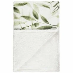 Winston Green Leaf Sherpa Throw -Coathr Shop 394948 winston leaf sherpa throw green 2