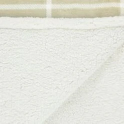 Winston Sage Check Sherpa Throw -Coathr Shop 394950 winston sage check sherpa throw 4