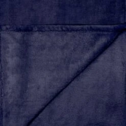 Navy Coral Fleece Throw -Coathr Shop 394951 navy coral fleece 2