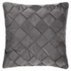 Basket Weave Charcoal Cushion -Coathr Shop 395351 basket weave cushion charcoal