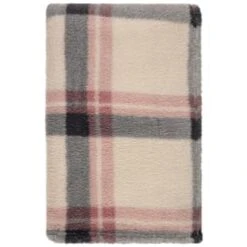 Simply Blush Check Sherpa Throw 7 Simply Blush Check Sherpa Throw -Coathr Shop 395364 stripe ocean tide cushion 4