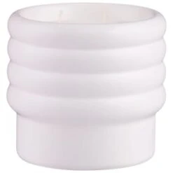 B&M Ceramic Ribbed Vase - Neutral