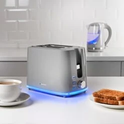 Blaupunkt 2 Slice Illuminating Toaster - Grey -Coathr Shop 395756 blaupunkt 2 slice illuminating toaster grey 3