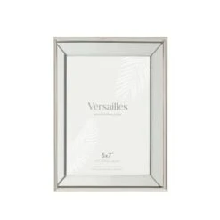 B&M Mirror Glass Photo Frame 5x7" -Coathr Shop 396353 mirror glass frame 5x7 1