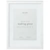 B&M A4 New York Box Photo Frame - White 1 B&M A4 New York Box Photo Frame - White -Coathr Shop 396444 new york box frame mounted a3 white