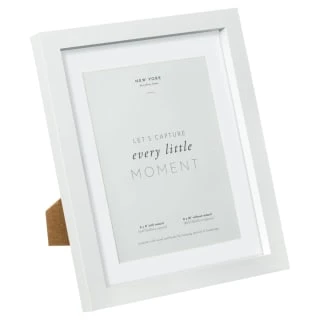 B&M New York Box Photo Frame - 6 X 8" - White 3 B&M New York Box Photo Frame - 6 X 8" - White
