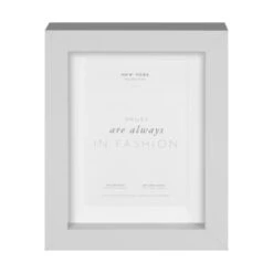 B&M New York Box Photo Frame - 4 X 6" - Grey -Coathr Shop 396450 new york box frame 5x7 grey