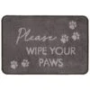 B&M Super Soft Pet Doormat - Grey -Coathr Shop 397104 super soft pet doormat grey
