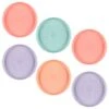 Simply Kids Colour Plates 6pk - Pastel -Coathr Shop 398569 6pk simply kids colour plates girls 2
