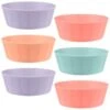 Simply Kids Colour Bowls 6pk - Pastel -Coathr Shop 398571 6pk simply kids colour bowls girls