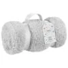 Simply Kids Teddy Throw - Light Grey