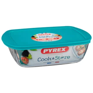Pyrex Cook & Store Dish With Lid 2.5L 5 Pyrex Cook & Store Dish With Lid 2.5L - Image 3
